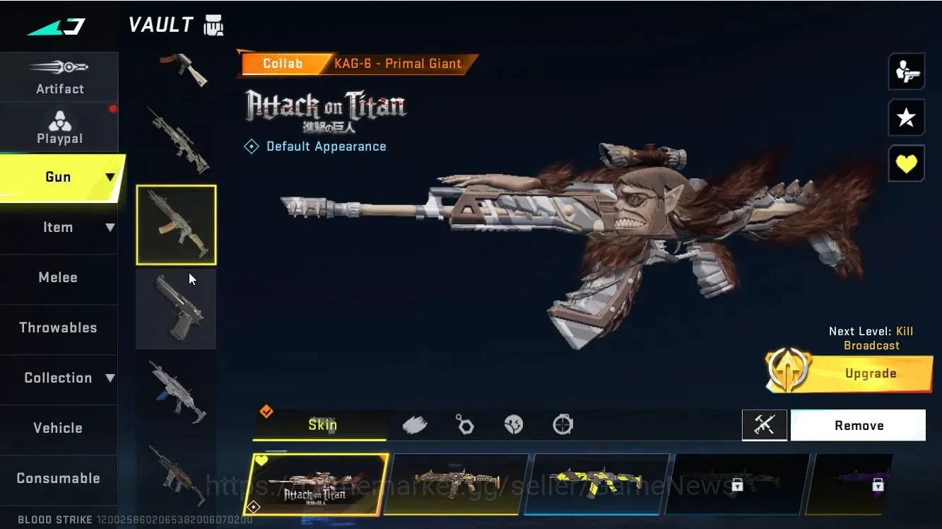 Blood Strike Accounts ASIA|ETERNAL DEagle-Scorpius|Collab TR[Takemichi]+ image 15