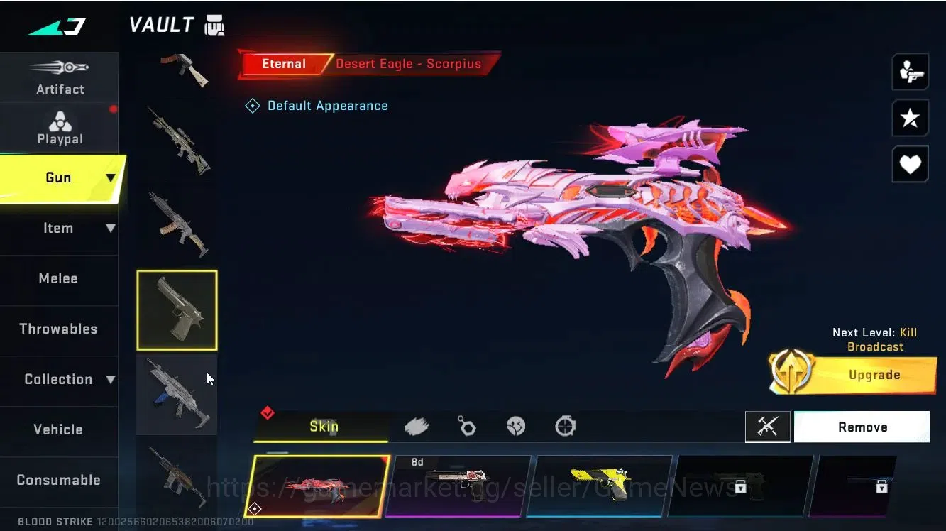 Blood Strike Accounts ASIA|ETERNAL DEagle-Scorpius|Collab TR[Takemichi]+ image 16