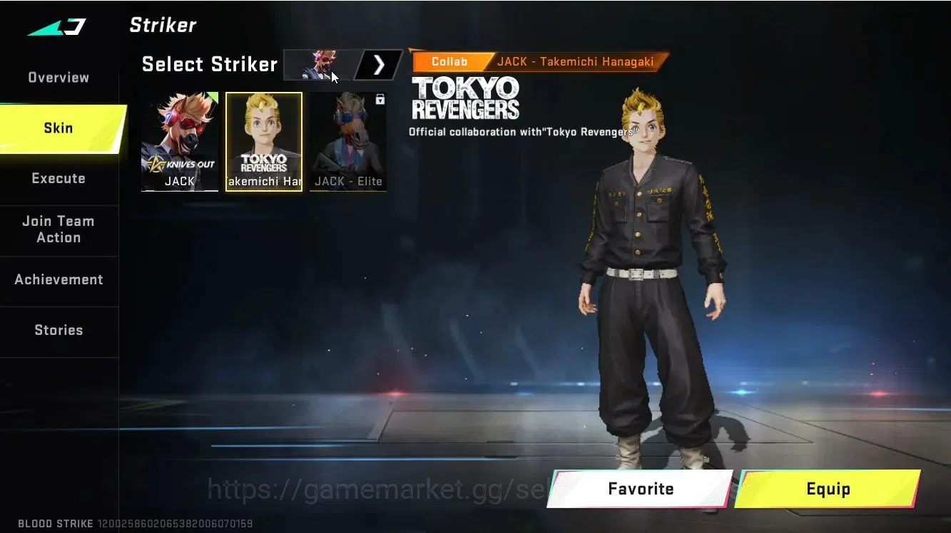 Blood Strike Accounts ASIA|ETERNAL DEagle-Scorpius|Collab TR[Takemichi]+ image 8