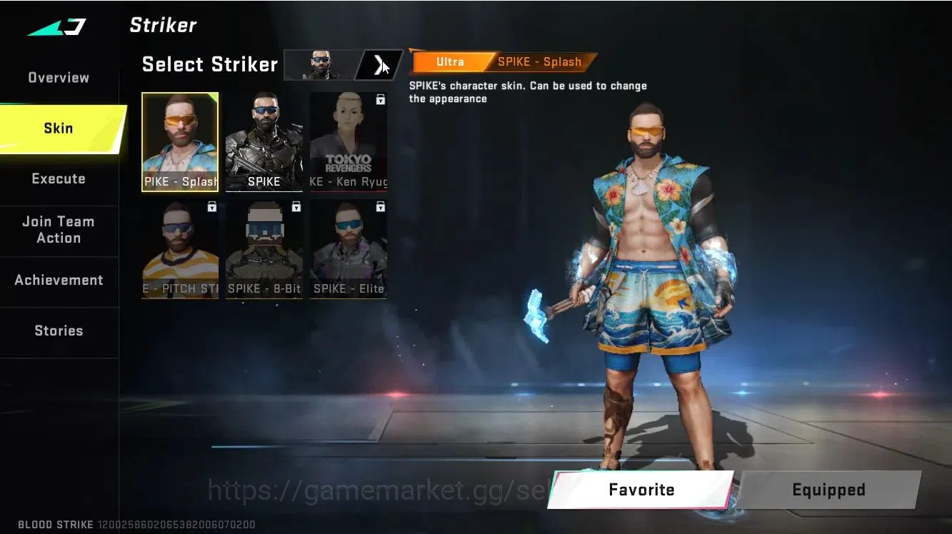 Blood Strike Accounts ASIA|ETERNAL DEagle-Scorpius|Collab TR[Takemichi]+ image 9