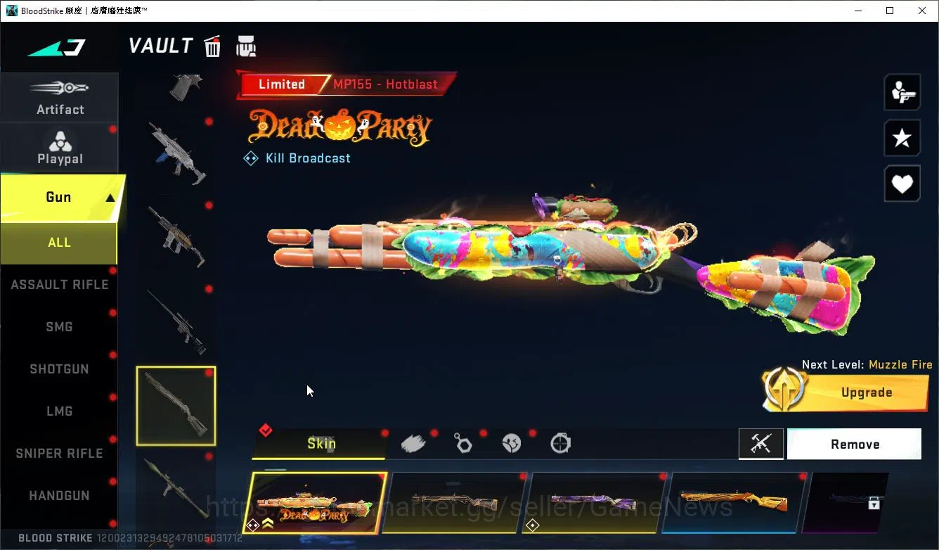Blood Strike Accounts ASIA|Collab 7DS Karl98,QBZ95,BLEACH Byakua,EVA[Kat image 16