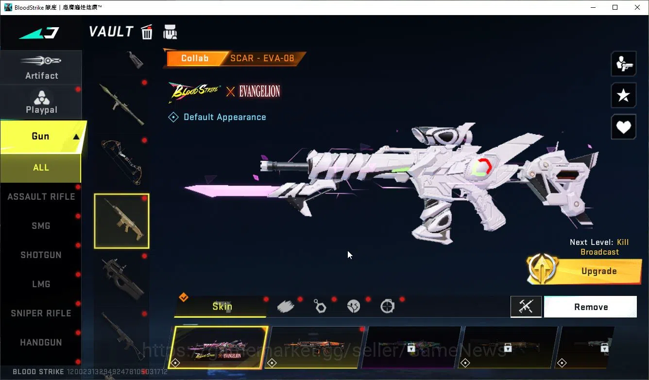Blood Strike Accounts ASIA|Collab 7DS Karl98,QBZ95,BLEACH Byakua,EVA[Kat image 17