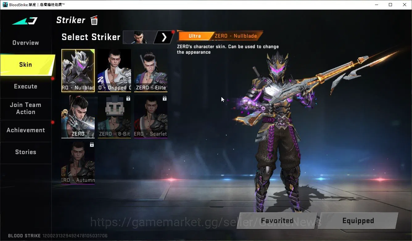 Blood Strike Accounts ASIA|Collab 7DS Karl98,QBZ95,BLEACH Byakua,EVA[Kat image 3