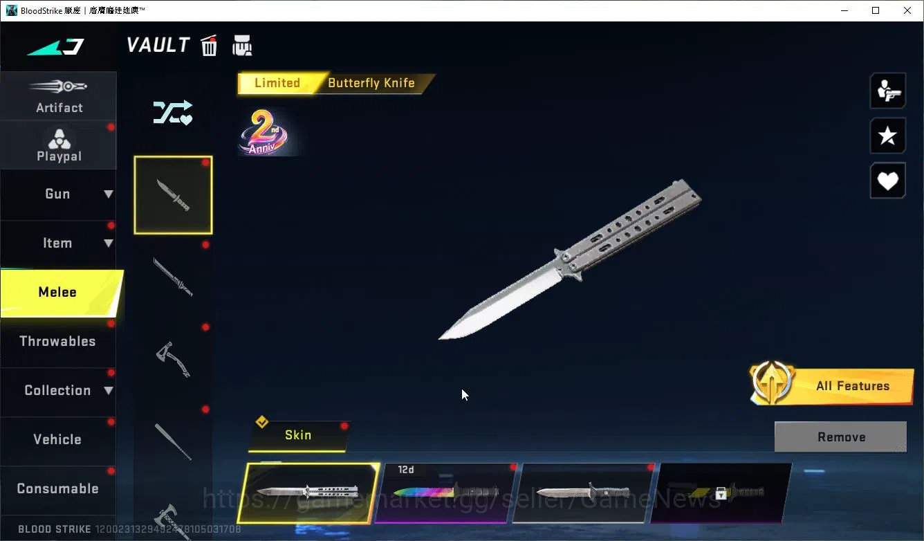 Blood Strike Accounts ASIA|Collab 7DS Karl98,QBZ95,BLEACH Byakua,EVA[Kat image 7