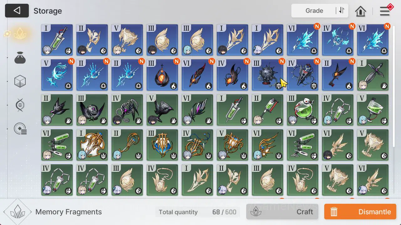 Chaos Zero Nightmare Accounts GLOBAL Lv 45| 4 SSR [Rita,Narja,Khalipe,Haru]+10 S image 6
