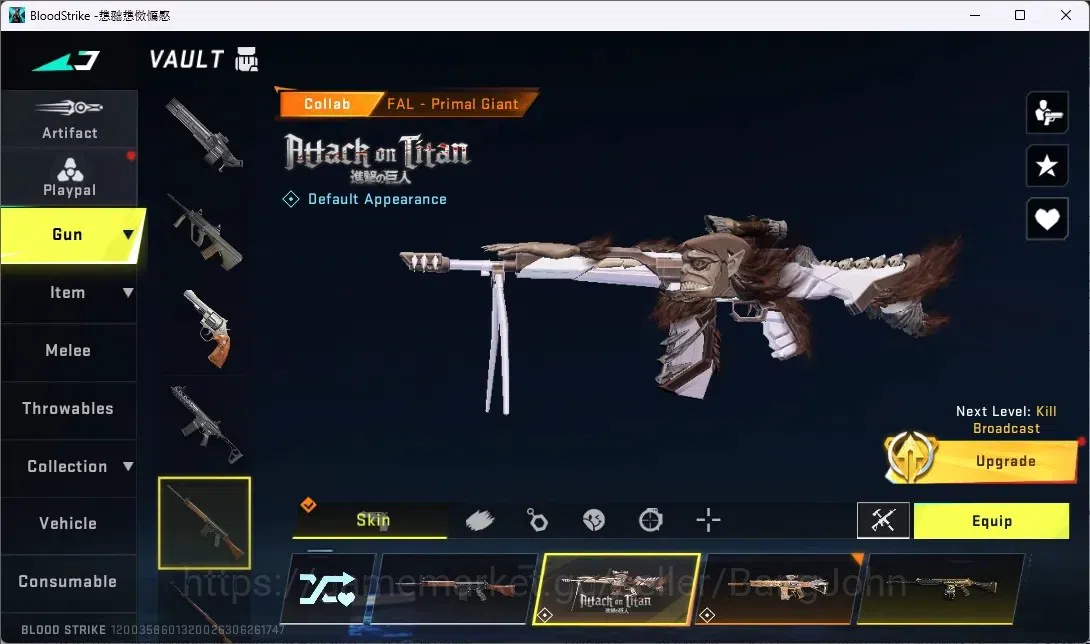 Blood Strike Accounts ASIA | 2 EVO: M4A1,Galil|6 ETERNAL GUNS:MP5,AK47,S image 11