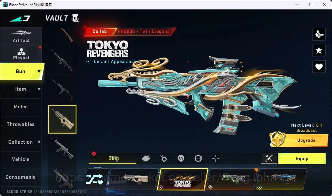 Blood Strike Accounts ASIA | 2 EVO: M4A1,Galil|6 ETERNAL GUNS:MP5,AK47,S image 13