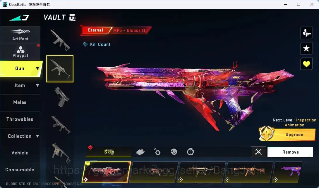Blood Strike Accounts ASIA | 2 EVO: M4A1,Galil|6 ETERNAL GUNS:MP5,AK47,S image 3