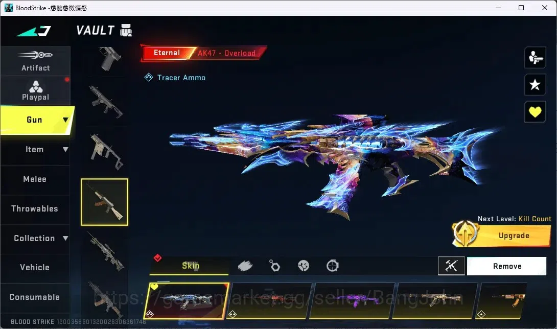 Blood Strike Accounts ASIA | 2 EVO: M4A1,Galil|6 ETERNAL GUNS:MP5,AK47,S image 4