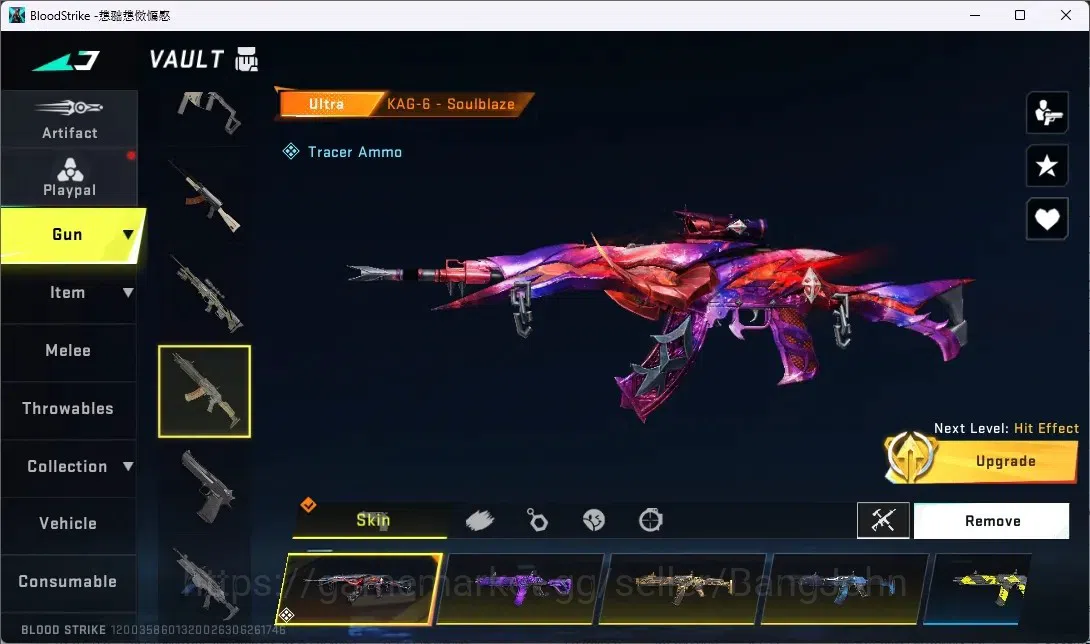 Blood Strike Accounts ASIA | 2 EVO: M4A1,Galil|6 ETERNAL GUNS:MP5,AK47,S image 5