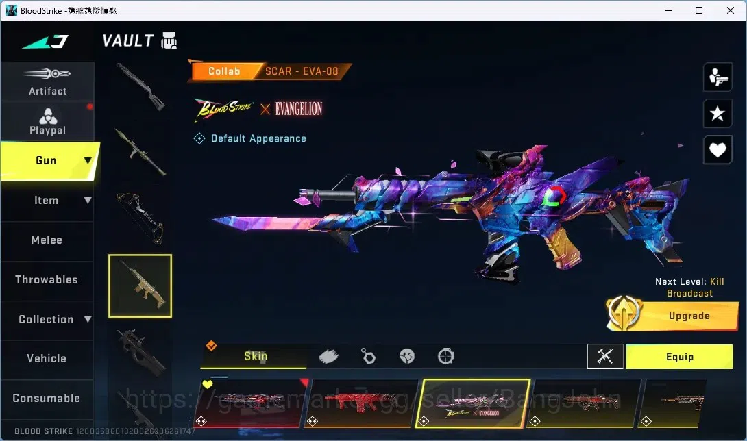 Blood Strike Accounts ASIA | 2 EVO: M4A1,Galil|6 ETERNAL GUNS:MP5,AK47,S image 8