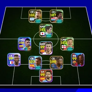 eFootball Accounts Legends & Iconic Players Android|Power 3157|6 Epic Ruud Gullit,Sergio Aguero,Gerrard,Aubameyang|8