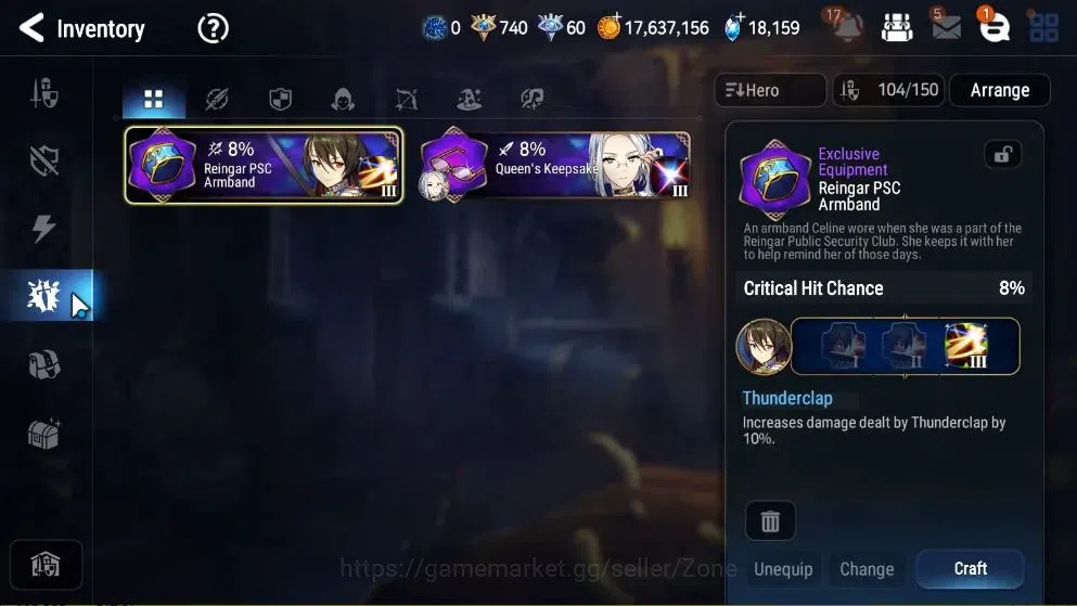 Epic Seven Accounts High-End GLOBAL|New Era|12 ML(Rhianna&Luciella,Ruele oL,Straze,Etc)+P Byblis,Abyss Fumyr,Etc|PoH+Bless 14