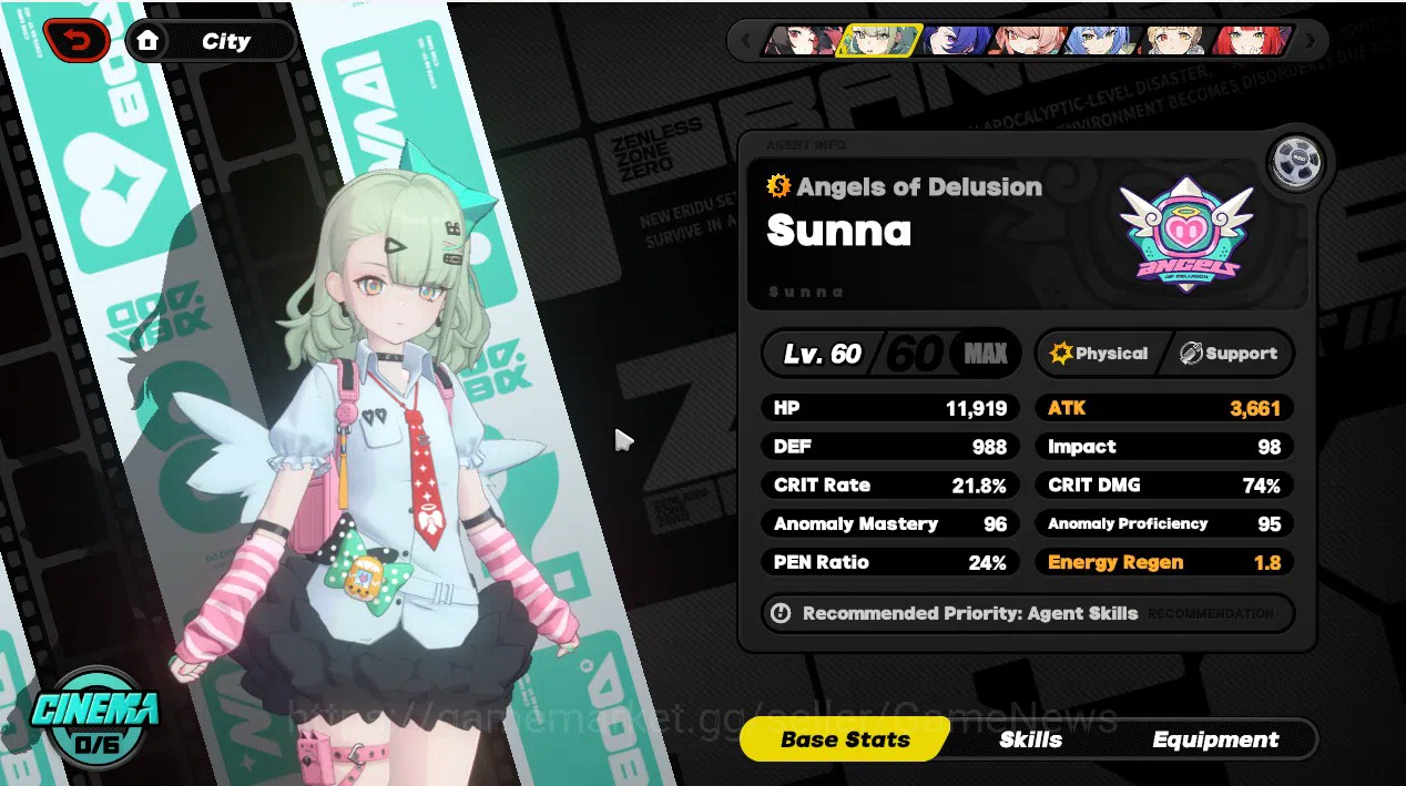 Zenless Zone Zero Accounts Asia ENDGAME Free HSR| 17 Limit 13 Sign 3 VoidHunt image 17