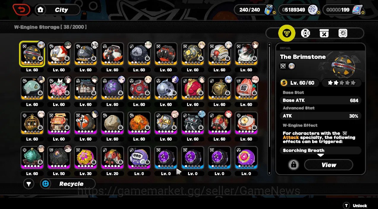 Zenless Zone Zero Accounts Asia ENDGAME Free HSR| 17 Limit 13 Sign 3 VoidHunt image 4