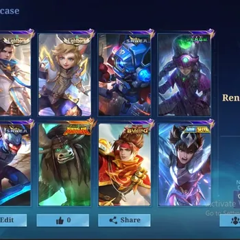 Mobile Legends: Bang Bang Accounts Collector Global|Skin 285|Renowned|Collector Natalia|Transf: Roger|KP