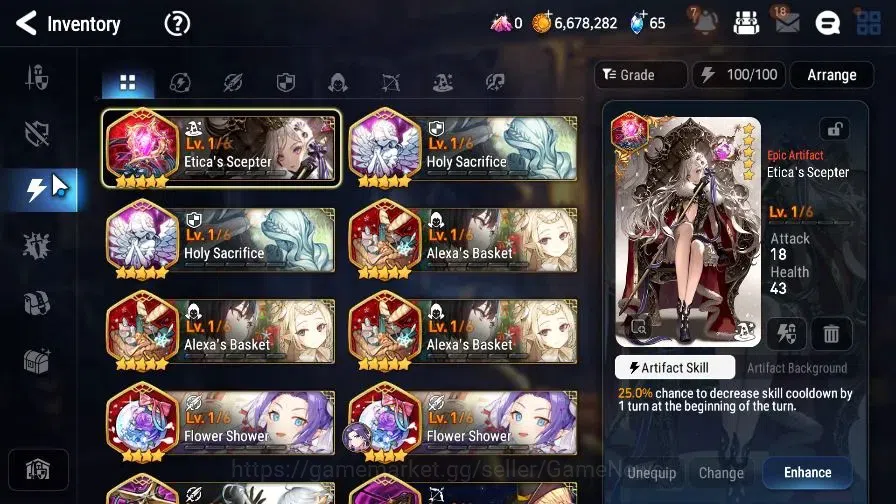 Epic Seven Accounts GLOBAL Unverif|New Era|3 ML(E Ilynav,Straze,DB Sen image 10