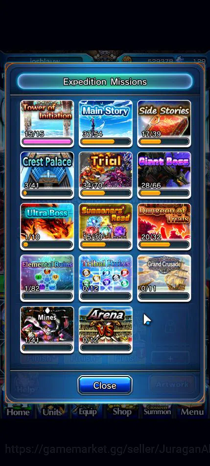 Grand Summoners Accounts Mid-Game Global|Rank 81|1 SP Art|14 Ascend|[Shirou,Summer Miyu,Chloe,Platina]+TW IsliidHP,Summer 11