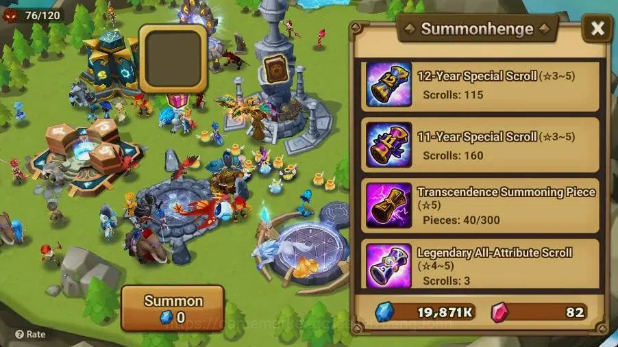 Summoners War: Sky Arena Accounts Starter GLOBAL | NB 5 TESHAR,Starter Gacha 115 12Y+160 11Y Scrool, 3 Legendary All 3