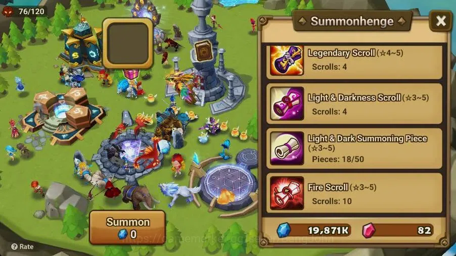 Summoners War: Sky Arena Accounts Starter GLOBAL | NB 5 TESHAR,Starter Gacha 115 12Y+160 11Y Scrool, 3 Legendary All 4