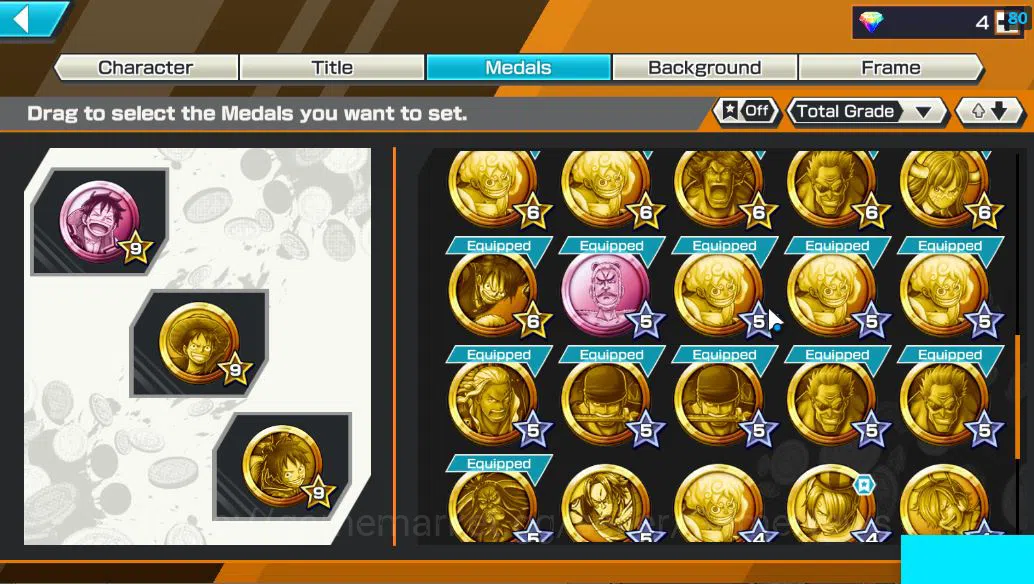One Piece Bounty Rush Accounts Global|3 EX |FilmZ Zephyr,TFE Monkey D Luffy,Raid  image 14