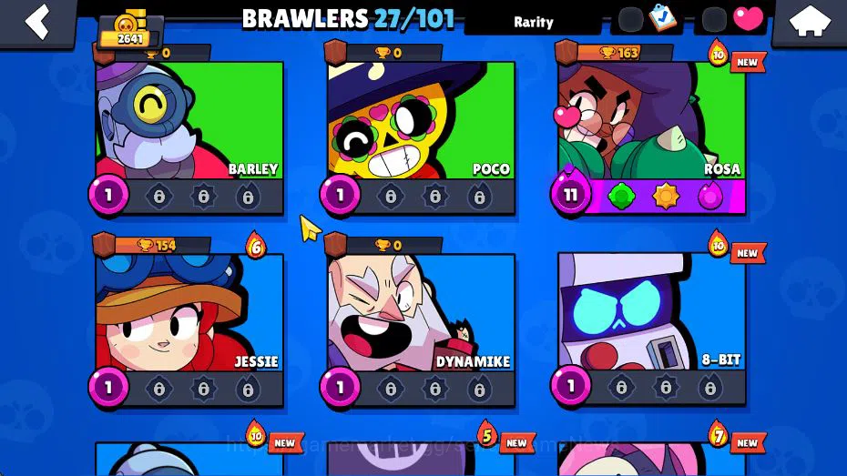Brawl Stars Accounts 2641 Trophy |2,2k Bling| 27 Brawlers 5 MAX Lvl |(S image 11