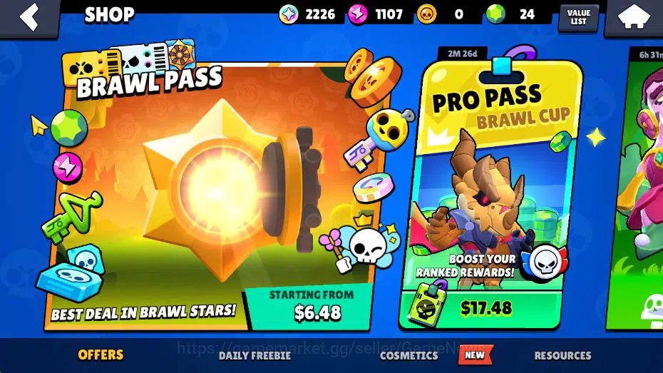 Brawl Stars Accounts 2641 Trophy |2,2k Bling| 27 Brawlers 5 MAX Lvl |(S image 13