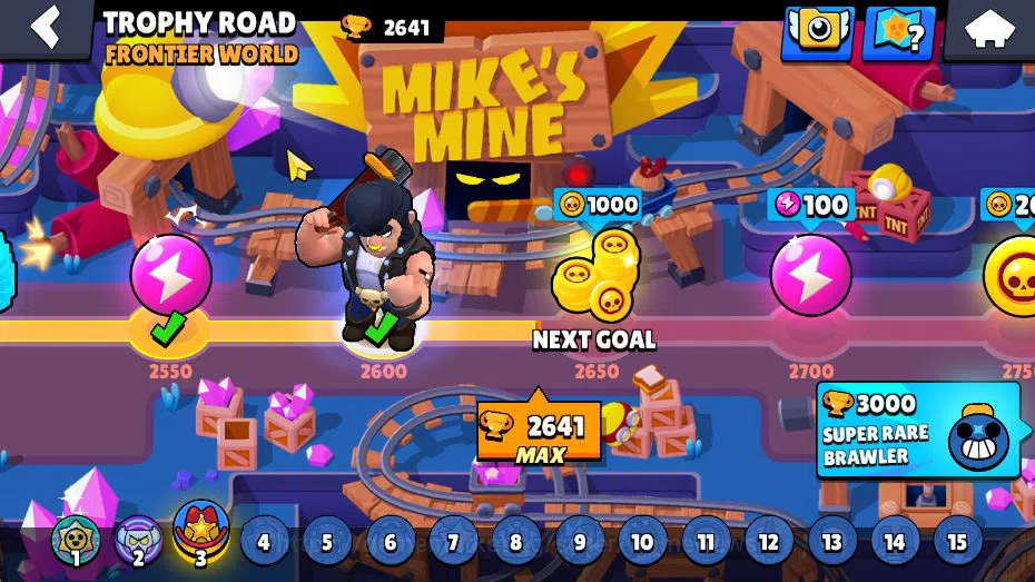 Brawl Stars Accounts 2641 Trophy |2,2k Bling| 27 Brawlers 5 MAX Lvl |(S image 14