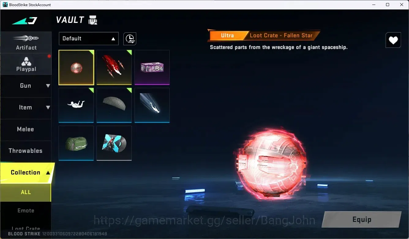 Blood Strike Accounts ASIA | 1 ULTRA M700-Boitatá | 1 ULTRA Loot Crate - image 3