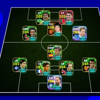 eFootball Accounts Legends & Iconic Players EFOOTBALL COLLECTIVE 3244+ | 10 MANAGER BOOSTER, GG SQUAD,STARTER TO PLAY,DREAM