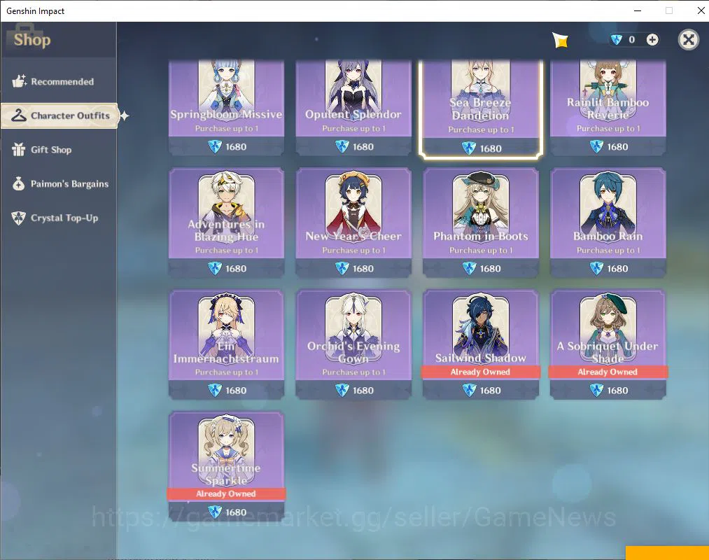 Genshin Impact Accounts ASIA|AR 57|9 Limited +4(*5Weapon)|Flins+Sign,Kokom image 12