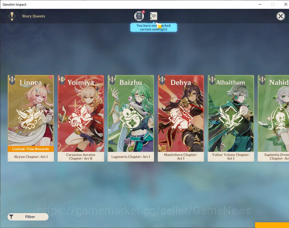 Genshin Impact Accounts ASIA|AR 57|9 Limited +4(*5Weapon)|Flins+Sign,Kokom image 4