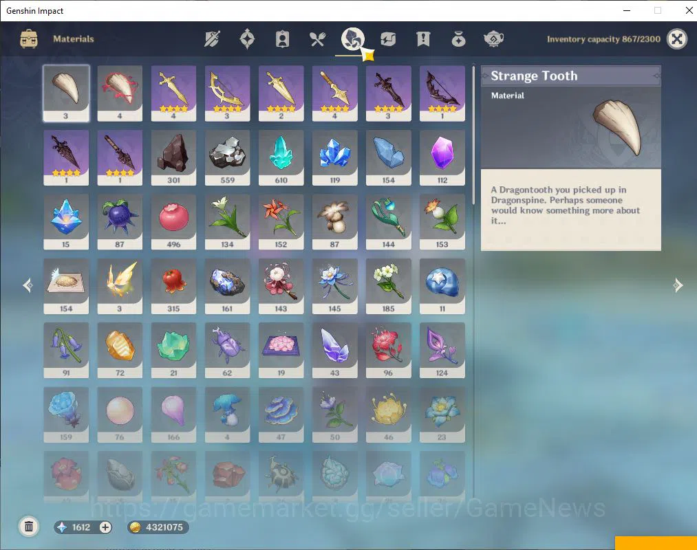 Genshin Impact Accounts ASIA|AR 57|9 Limited +4(*5Weapon)|Flins+Sign,Kokom image 8