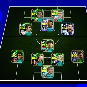 eFootball Accounts Legends & Iconic Players COLECTIVE 3201+ | BEBETO x F CANAVARO x NEYMAR JR x L SUAREZ x RAUL,READY TO