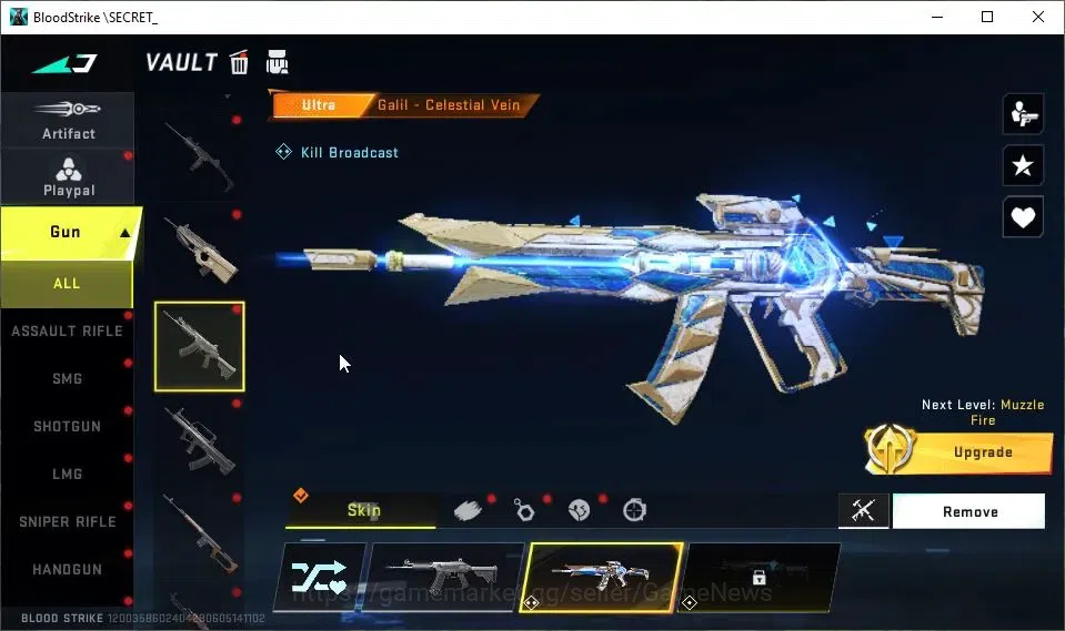 Blood Strike Accounts ASIA|Collab AOT[Mikasa,M700,FAL,KAG-6]|8 ULTRA[KAT image 12