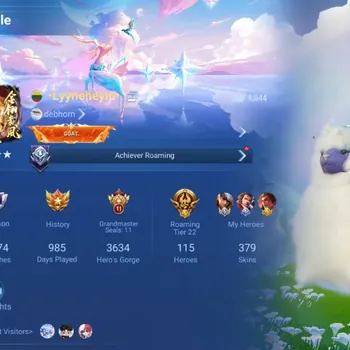 Honor of Kings Accounts Rare Skin Global|115H 379S|3 Mythic:Lu Bu,Kongming,Dun|5 Precious|5 LNY26|2 Blessed:Da