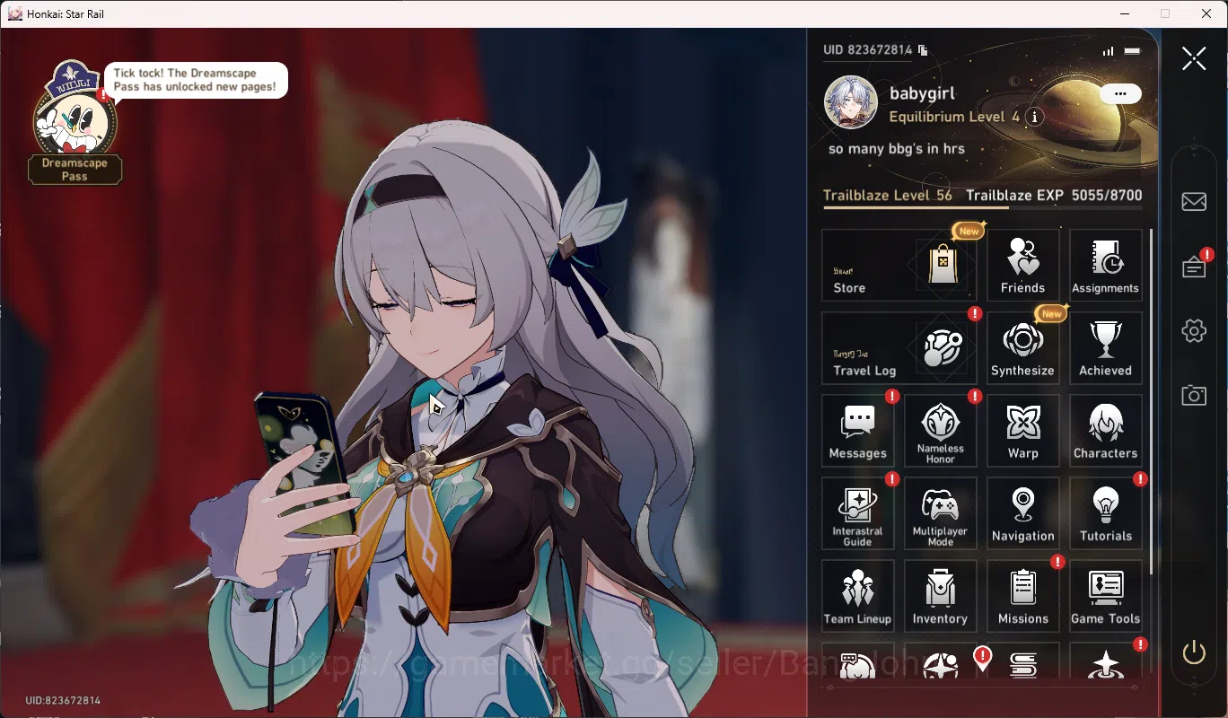 ASIA | TL 56 | Limited 12 | Costume Ruan Mei | Yao Guang | Phainon | Firefly |HSR065B Honkai Star Rail Others ASIA | TL 56 | Limited 12 | Costume Ruan Mei | Yao image 1