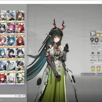 Arknights: Endfield Accounts ASIA|Lv 60|19K Arsenal|10 SSR 6 Limited 15(*6Weap)|(Fangyi P2,Mi