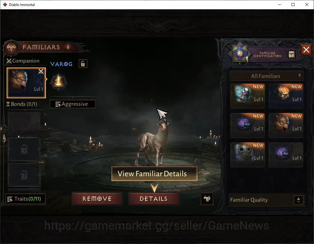 Diablo Immortal Accounts SEA - Izual|CS ON|Lv60(504)|Wizard|CR 33k|Reso 330 image 3
