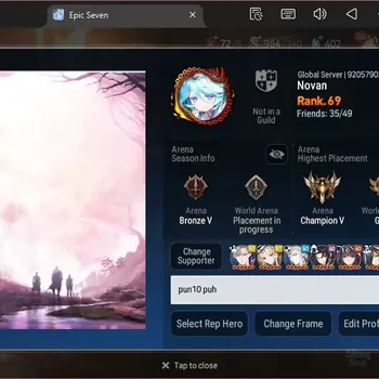 Epic Seven Accounts High-End Global Verif |21 ML(Notos,Ro Light,LR Krau,MOTS Iseria,C Lilias,EW Ludwig,TE Kayron,Etc)|Stigma