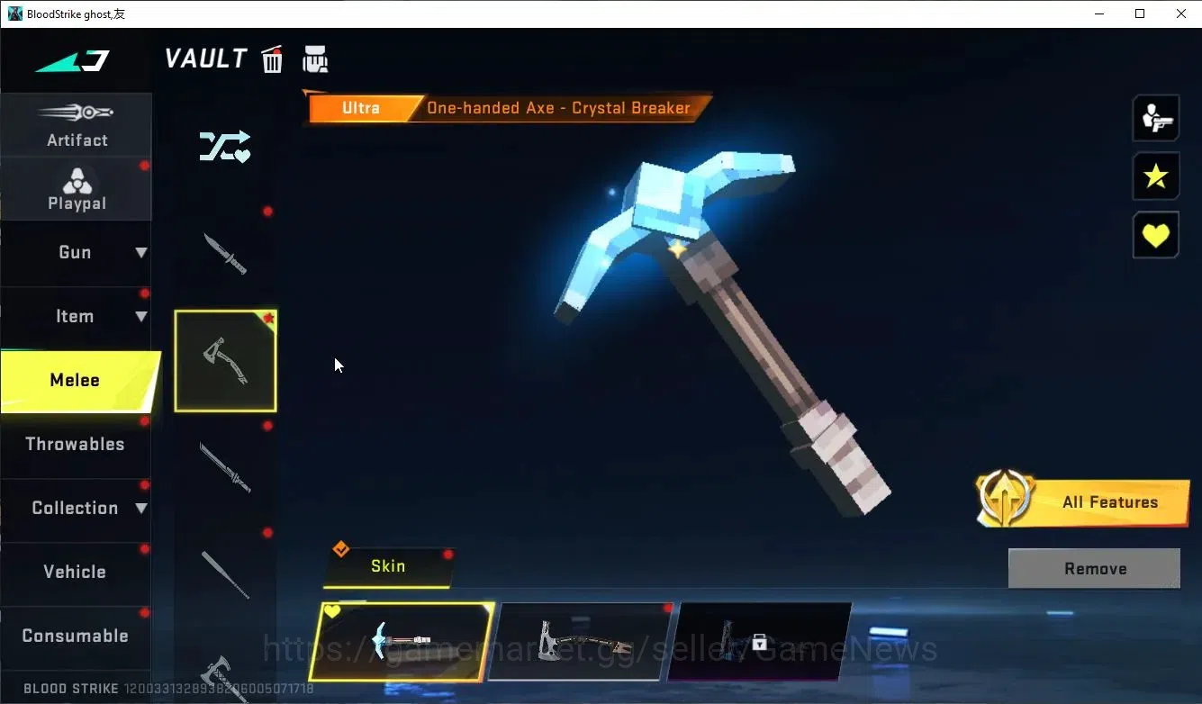 Blood Strike Accounts ASIA|MELE AXE-Crystal+Collab 7DS[Karl98,QBZ95],EVA image 19