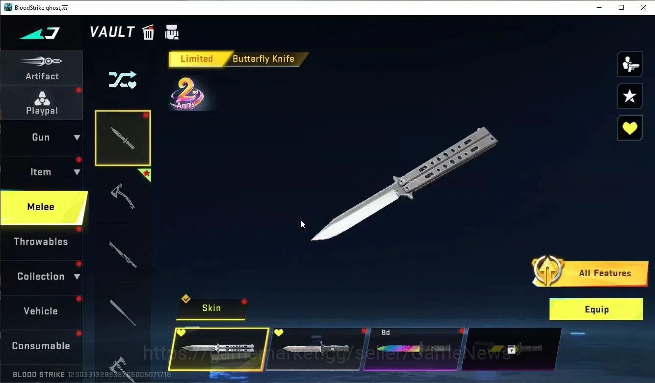 Blood Strike Accounts ASIA|MELE AXE-Crystal+Collab 7DS[Karl98,QBZ95],EVA image 20