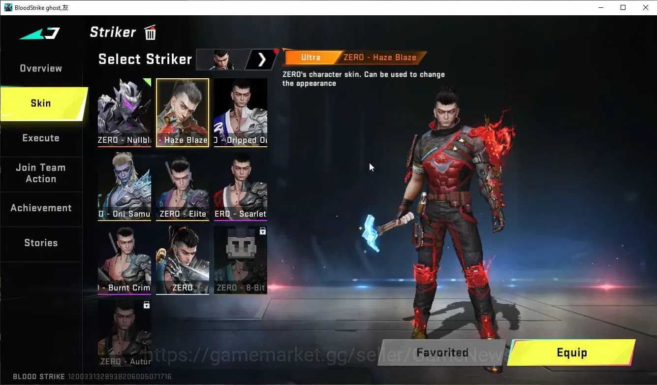 Blood Strike Accounts ASIA|MELE AXE-Crystal+Collab 7DS[Karl98,QBZ95],EVA image 4