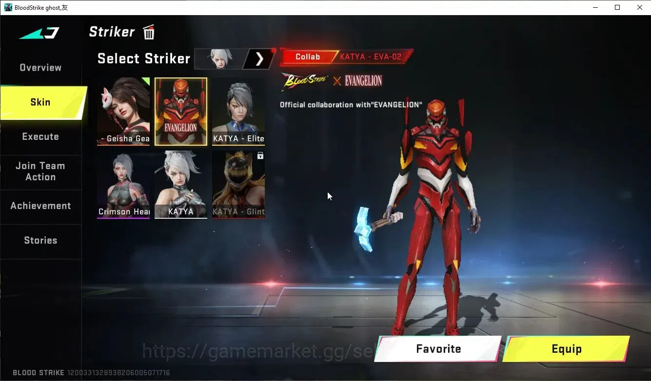 Blood Strike Accounts ASIA|MELE AXE-Crystal+Collab 7DS[Karl98,QBZ95],EVA image 8