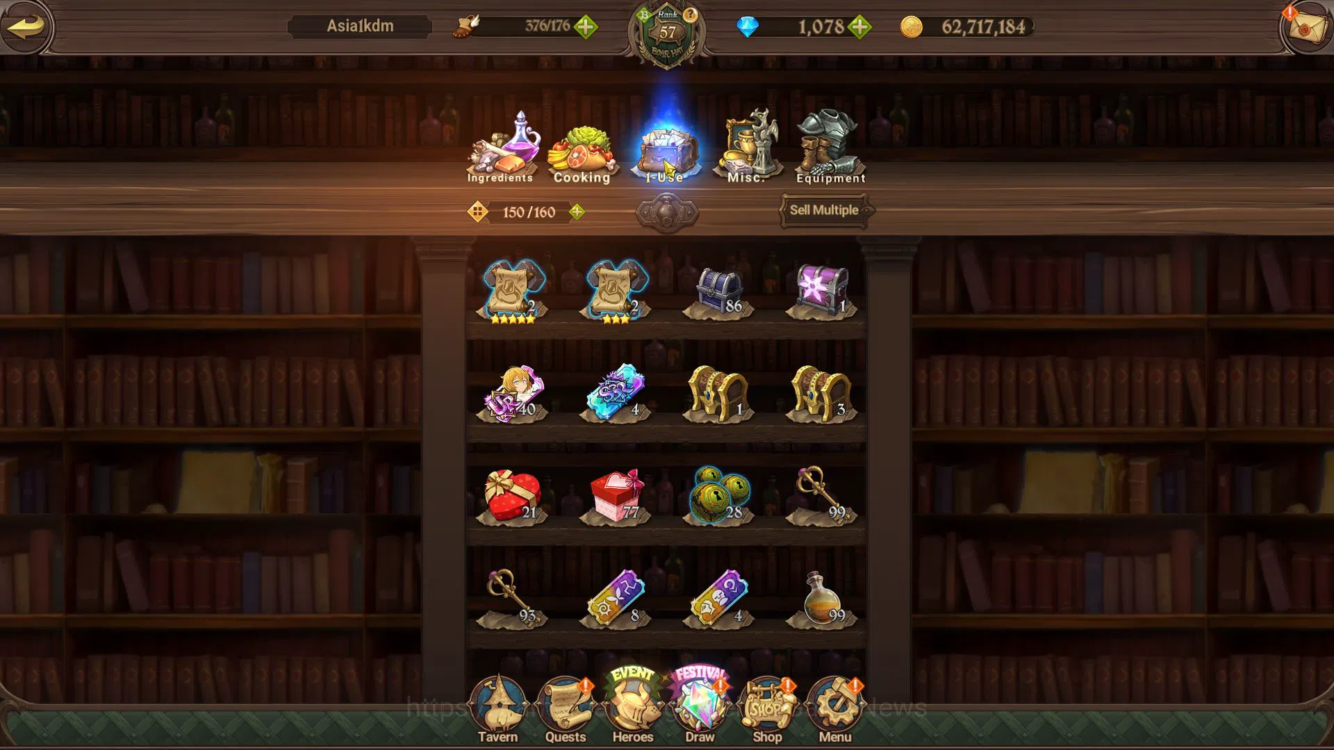 The Seven Deadly Sins: Grand Cross Accounts Asia|2,2M CC|1078 Gems| 4 UR | Salos, Mael, Escano image 16