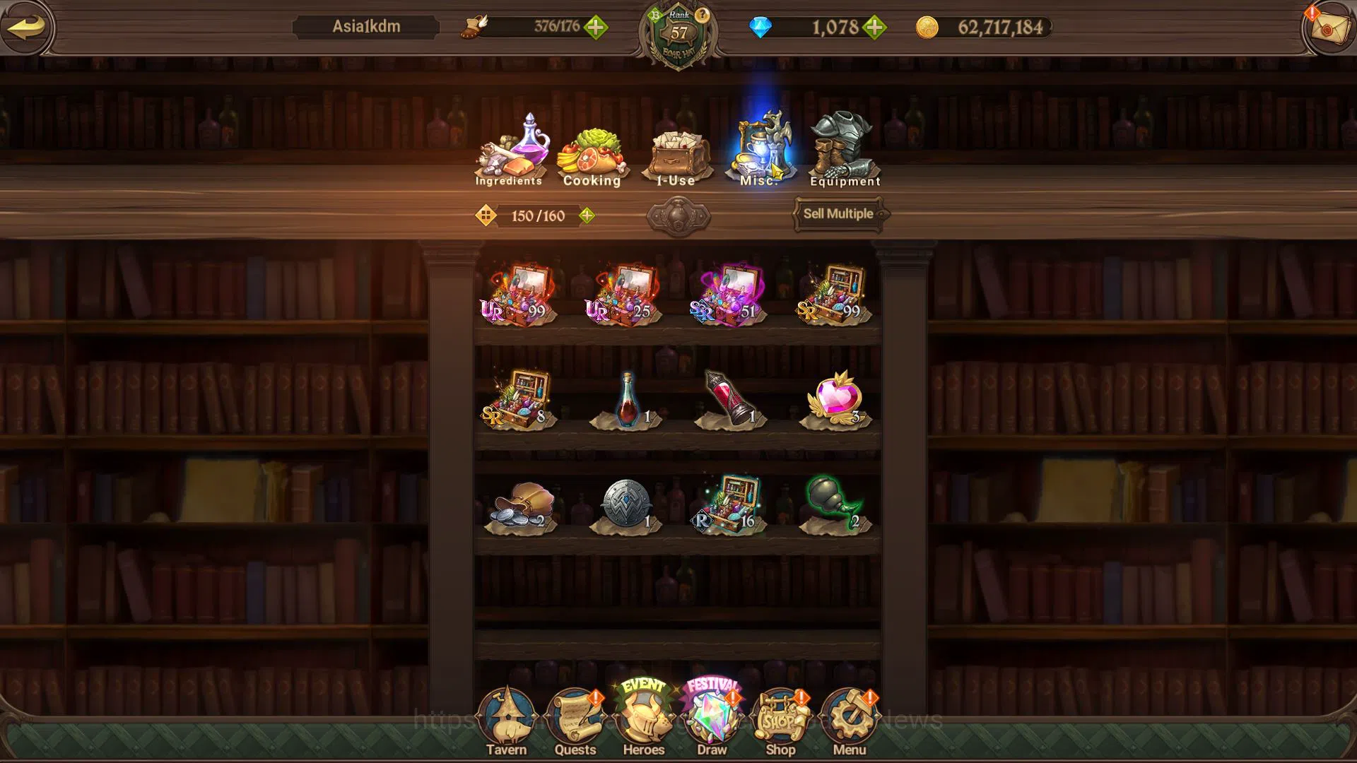 The Seven Deadly Sins: Grand Cross Accounts Asia|2,2M CC|1078 Gems| 4 UR | Salos, Mael, Escano image 17
