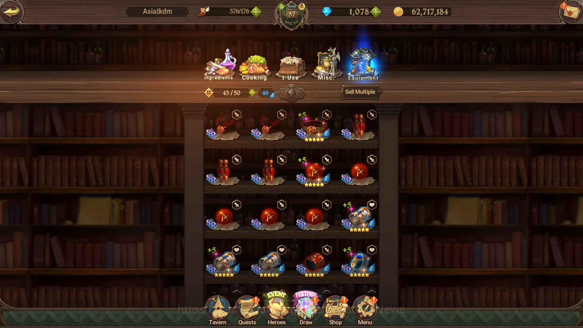 The Seven Deadly Sins: Grand Cross Accounts Asia|2,2M CC|1078 Gems| 4 UR | Salos, Mael, Escano image 18