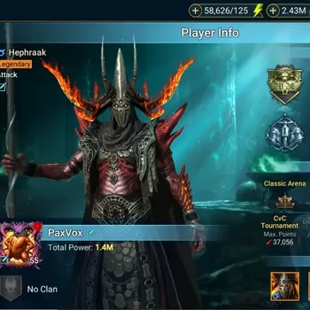 Raid: Shadow Legends Accounts Endgame Lv55 Power 1,4M|21 Legend: Alice the Wanderer,Ezio Auditore,Sun Wukong,Ninja,Uzol of