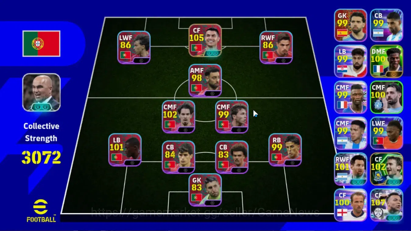 eFootball Accounts Android|Premium Portugal '26|Show Time Kylian Mbap image 2