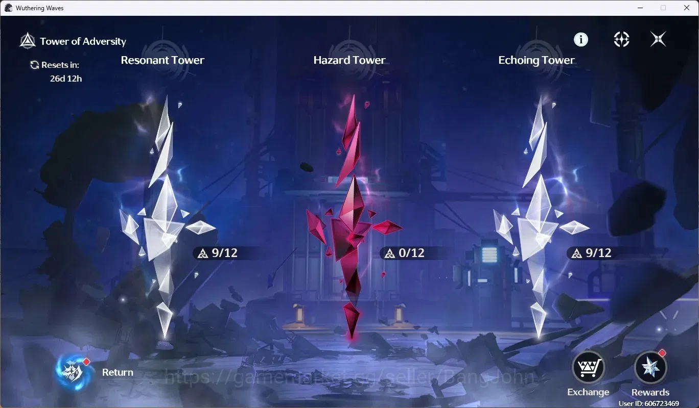 Wuthering Waves Accounts EU | UL 49|Rank 5|2Char Limit [Lucy RC3(ReadyUnloc image 13